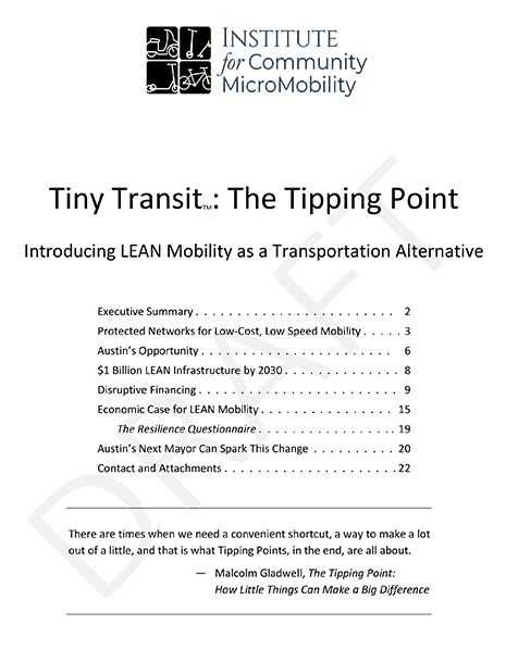Tiny Transit - The Tipping Point
